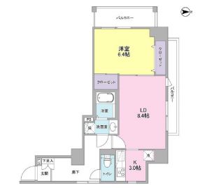 アイビス 802 間取り図