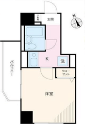 パークウェル麻布 3階 間取り図