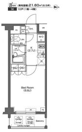 プラウドフラット学芸大学 209 間取り図