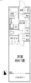 富久クロスグリーンレジデンス 4階 間取り図