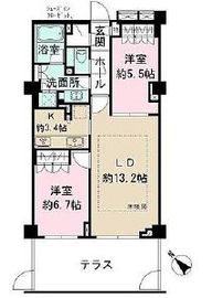 パークハウス恵比寿イーストヒル 1階 間取り図