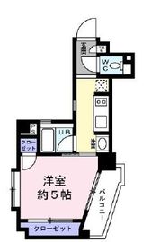 レジディア恵比寿3 206 間取り図