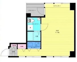 S-FORT日本橋箱崎 304 間取り図