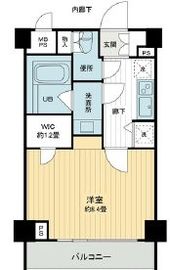 HF中野坂上レジデンス 2階 間取り図