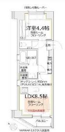 サウンドプルーフ中目黒 405 間取り図