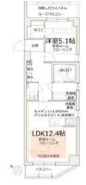 サウンドプルーフ中目黒 401 間取り図