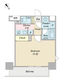 ラフォンテ渋谷3丁目 904 間取り図