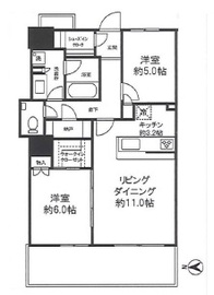 浅草タワー 20階 間取り図