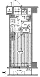 グランド・ガーラ三田 5階 間取り図