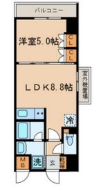 笹塚KYハイツ 201 間取り図