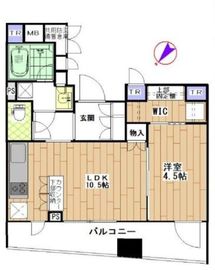 ウィルローズ日本橋蛎殻町 3階 間取り図