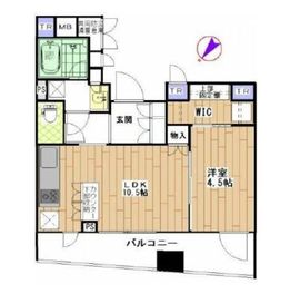 ウィルローズ日本橋蛎殻町 5階 間取り図