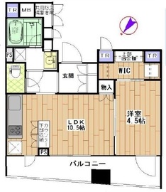 ウィルローズ日本橋蛎殻町 7階 間取り図