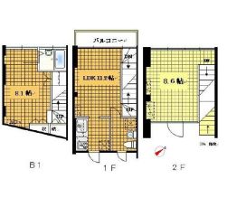 C-MA2 104 間取り図