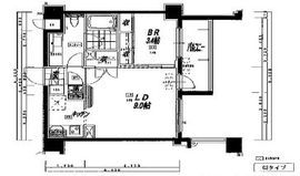 スミール都立大 307 間取り図