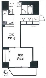 ミテッツァ千代田三崎町 4階 間取り図