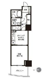 ゲートシティ大崎サウスパークタワー 13階 間取り図