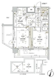 アーバンファースト神楽坂 11階 間取り図