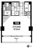 709 間取り図