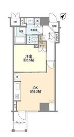 クオリア銀座 3階 間取り図