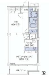 代官山BLESS鉢山 107 間取り図