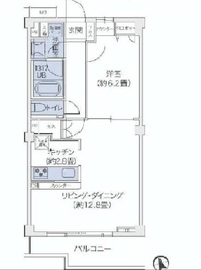 代官山BLESS鉢山 309 間取り図