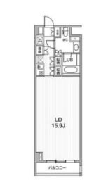 六本木デュープレックスエムズ 419 間取り図