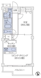 ブリリアタワー池袋West 110 間取り図