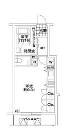 エルスタンザ代々木 205 間取り図