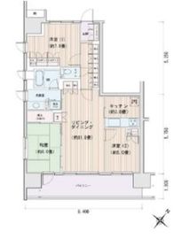 エスティメゾン豊洲レジデンス C1101 間取り図