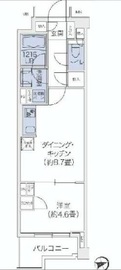 スターコート豊洲 401 間取り図