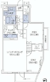 代官山BLESS鉢山 215 間取り図