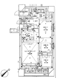 グラディス東京イースト 13階 間取り図