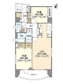 クレッセント麻布ビュータワー 3階 間取り図