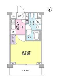 サンピエス桜新町 402 間取り図