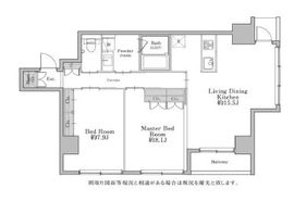 ユニテラス三軒茶屋 802 間取り図