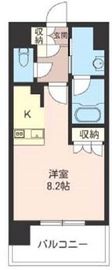 オーキッドレジデンス品川 702 間取り図