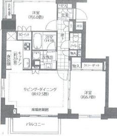 オープンレジデンシア南青山 9階 間取り図