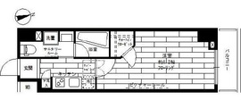 ステージファースト飯田橋アジールコート 9階 間取り図