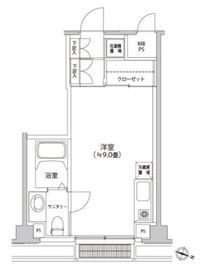 カスタリア都立大学 302 間取り図