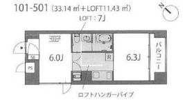 est 501 間取り図