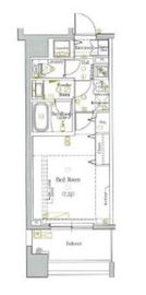 DIPS神楽坂 1101 間取り図