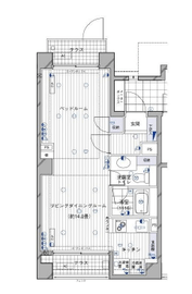 ガイアシティ三番町 101 間取り図