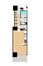 パークハウス文京関口 5階 間取り図