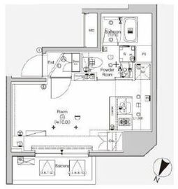 シーフォルム神保町 2階 間取り図