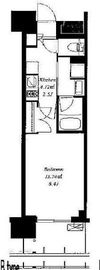 フレンシア浅草橋 1205 間取り図