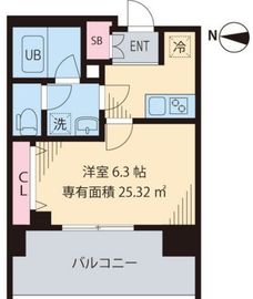 クレストヒル桃ヶ丘 201 間取り図