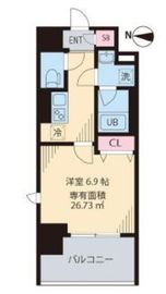 クレストヒル桃ヶ丘 305 間取り図