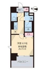 クレストヒル桃ヶ丘 705 間取り図