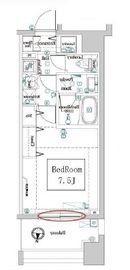 DIPS神楽坂 305 間取り図